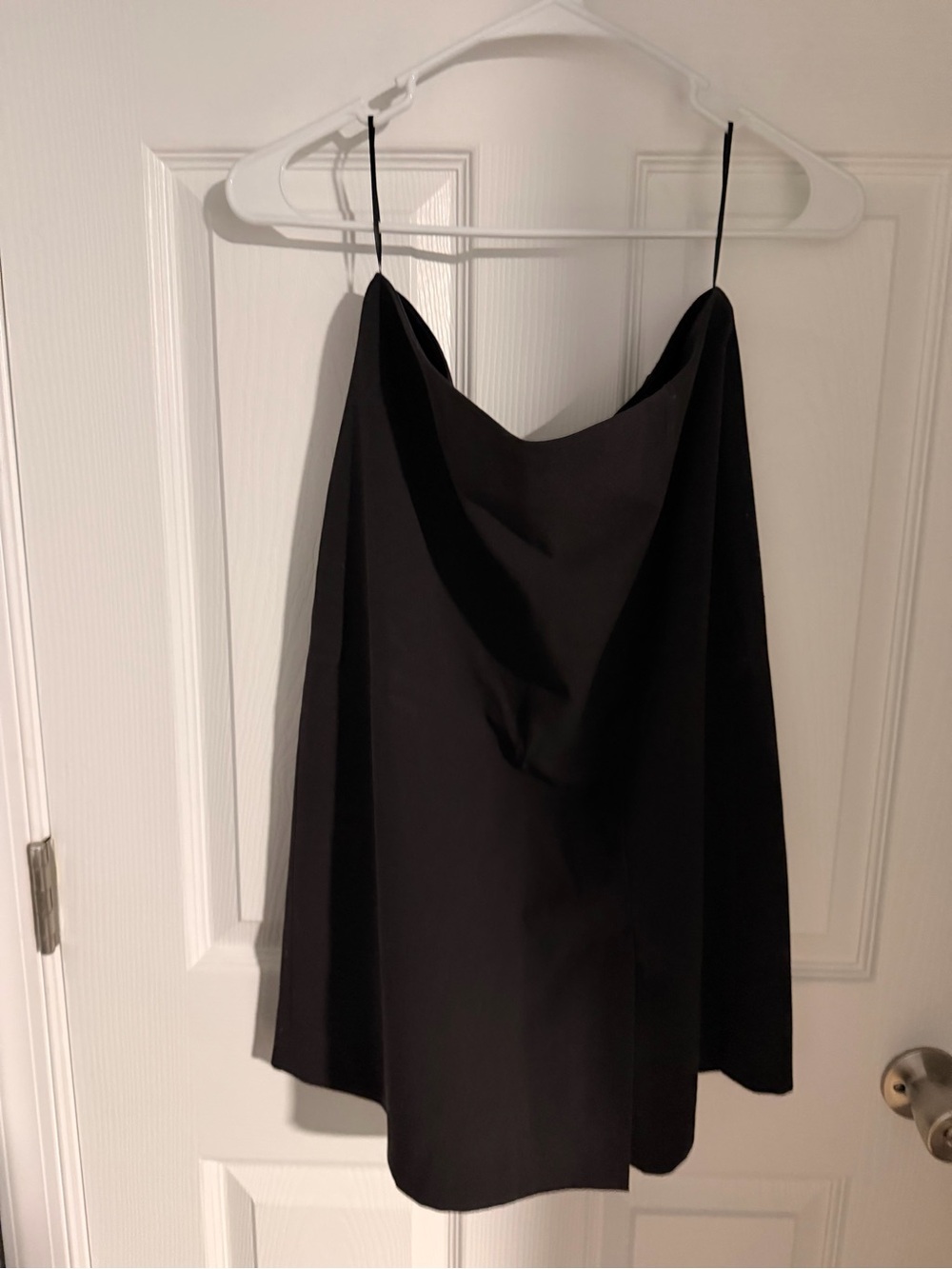 The Limited Black Slip Mini Skirt